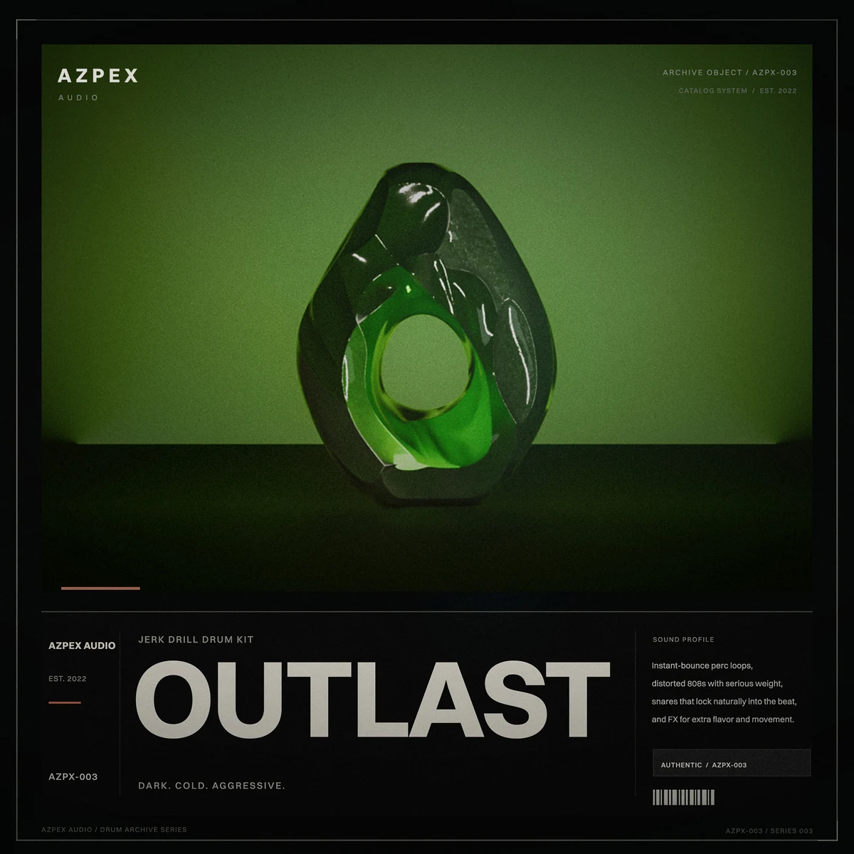OUTLAST Jerk Drill Collection Drum Kit