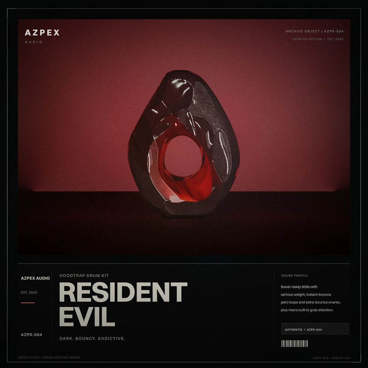 RESIDENT EVIL Hoodtrap Collection Drum Kit